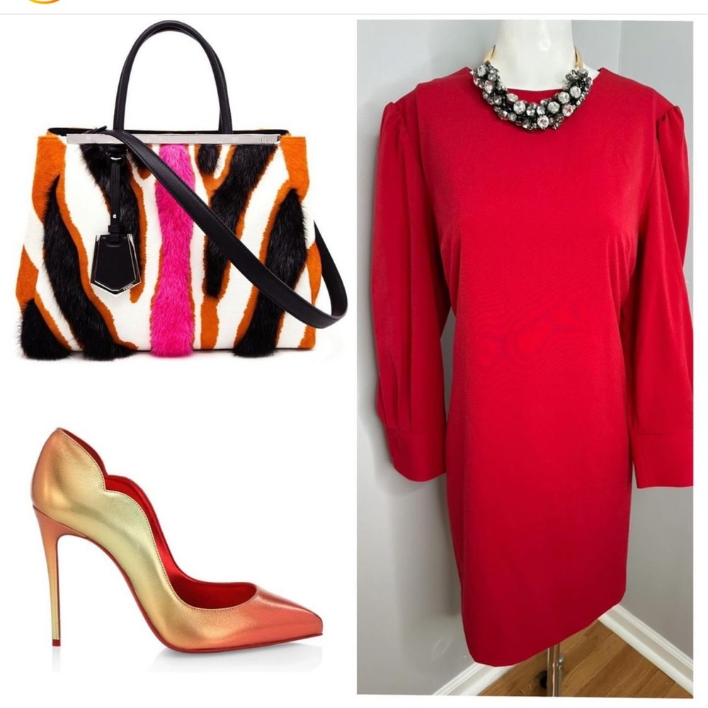 THE LIMITED RED DRESS